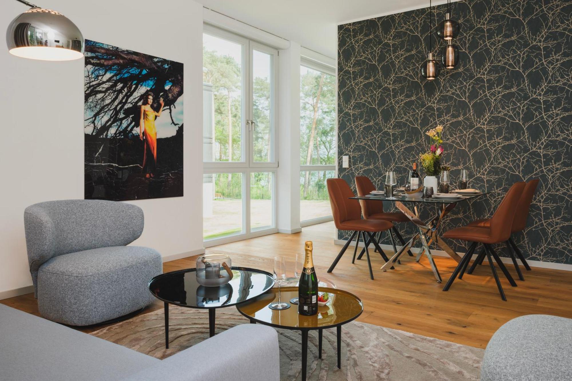 Marina Apartment Seeflair Saarow Mit Pool & Sauna باد سارو المظهر الخارجي الصورة